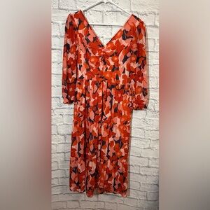 Sincerely Jules Floral Dress, sz Med